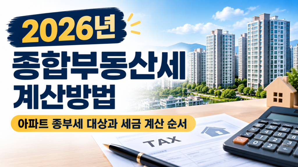 종합부동산세계산방법